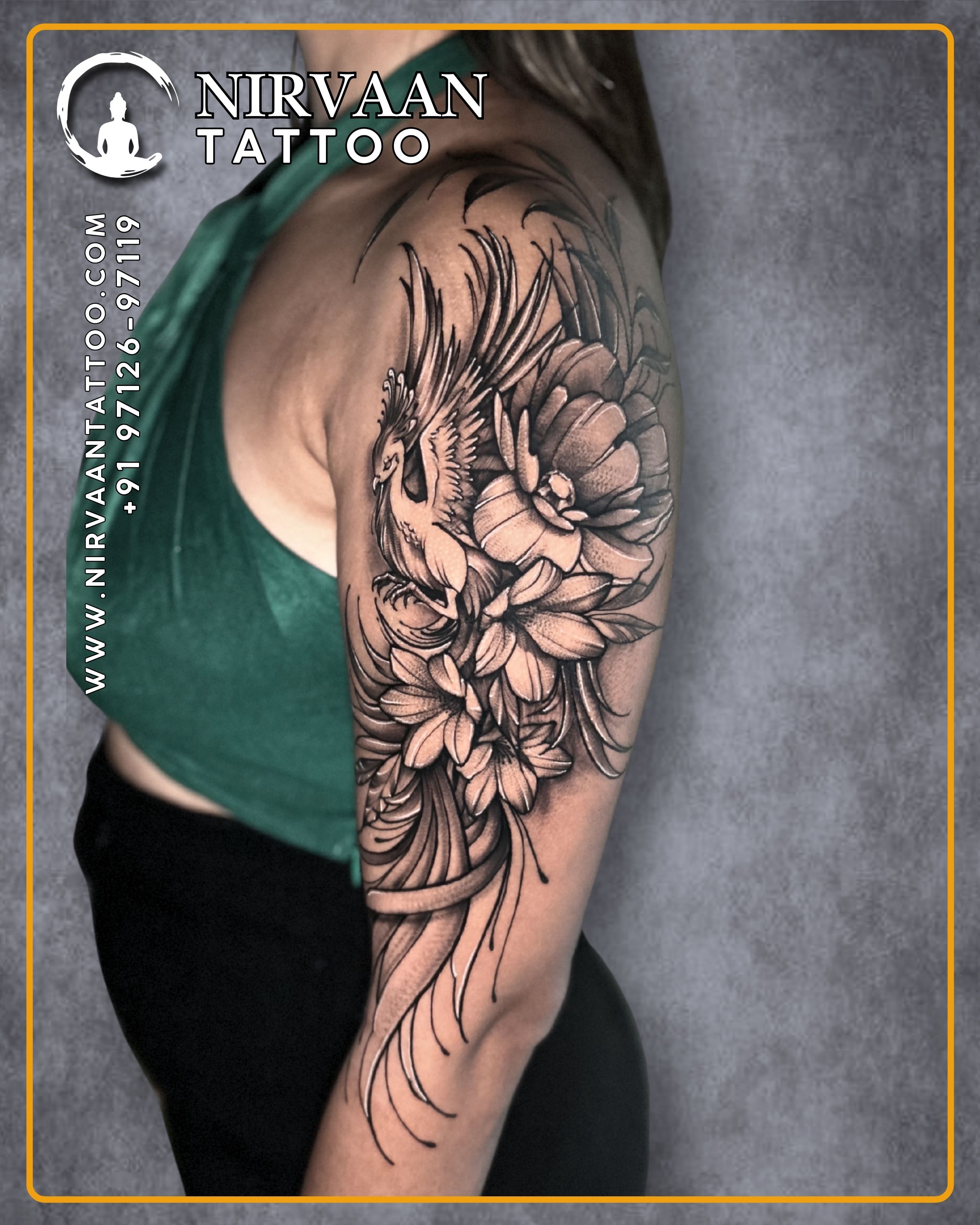 Phoenix tattoo design